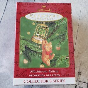NWT - 2000 Mischievous Kittens #2 Hallmark Keepsake Ornament